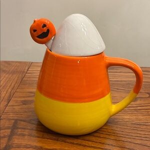 Orange and Yellow Pumpkin Mug